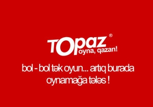 "Topaz"la Avropa Liqasıda 23 tək oyun